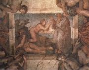 Michelangelo Buonarroti Die Erschaffung der Eva